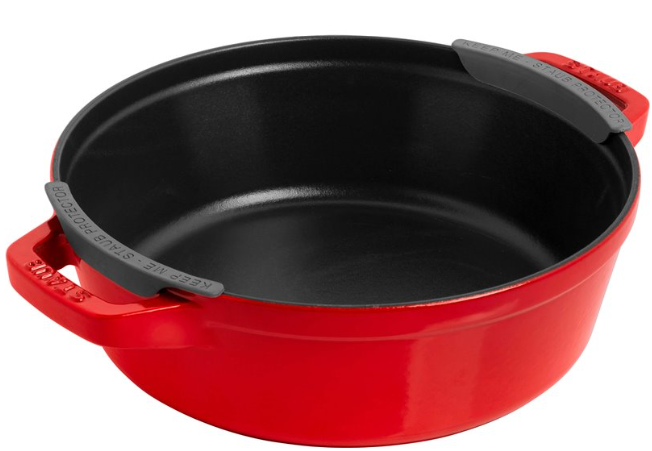 Staub La Cocotte Round Cast iron Casserole baking dish -- SET OF 3 PIECES Staub La Cocotte Round Cast iron Casserole baking dish -- SET OF 3 PIECES
