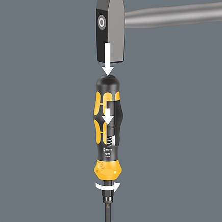 WERA impact screwdriver with bit set 18 pcs. ETUI WERA impact screwdriver with bit set 18 pcs. ETUI