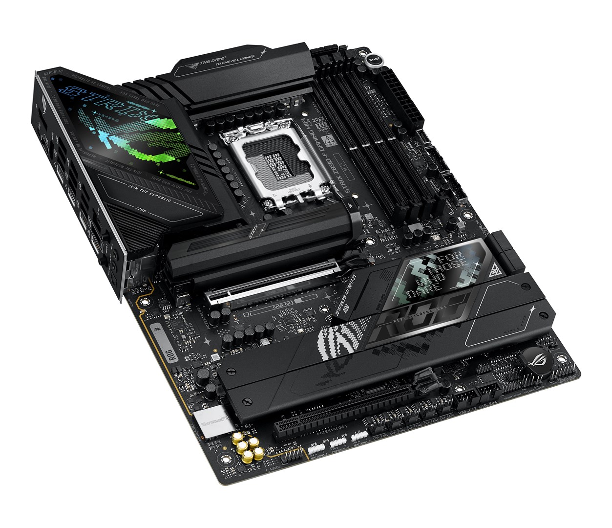ASUS ROG STRIX Z890-F GAMING WIFI Intel Z890 LGA 1851 (Socket V1) ATX motherboard ASUS ROG STRIX Z890-F GAMING WIFI Intel Z890 LGA 1851 (Socket V1) ATX motherboard