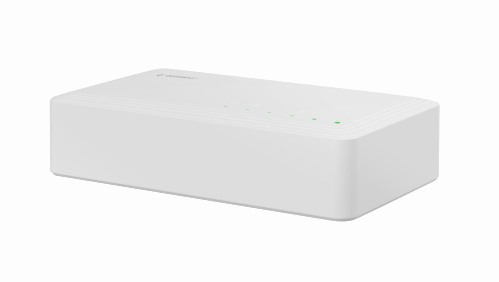 GEMBIRD 5-PORT GIGABIT LAN SWITCH WHITE GEMBIRD 5-PORT GIGABIT LAN SWITCH WHITE