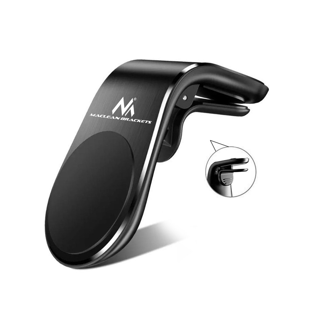 Maclean car phone holder, magnetic, universal, for ventilation grille, ABS material, MC-326 Maclean car phone holder, magnetic, universal, for ventilation grille, ABS material, MC-326