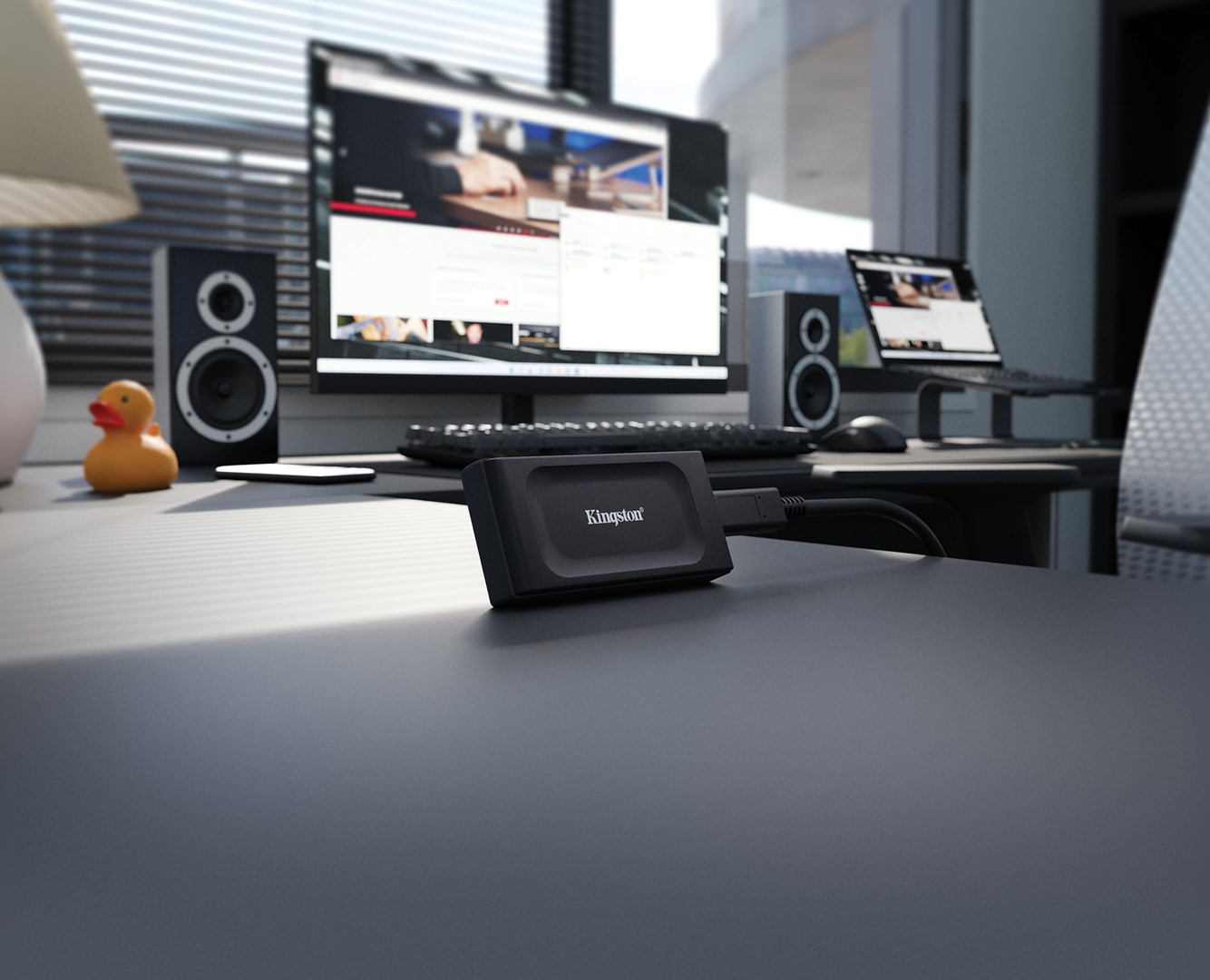 Kingston Technology 2TB XS1000 External USB 3.2 Gen 2 Portable Solid State Drive Kingston Technology 2TB XS1000 External USB 3.2 Gen 2 Portable Solid State Drive