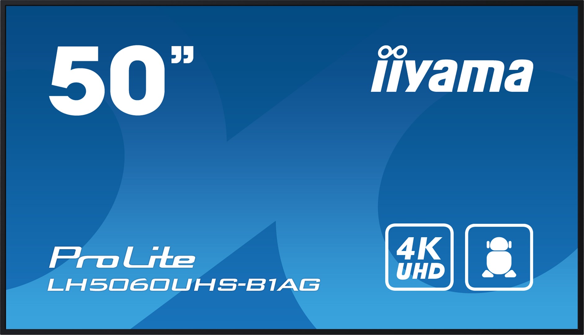 iiyama 50" 4K UHD professional digital signage display with advanced control and connectivity options iiyama 50" 4K UHD professional digital signage display with advanced control and connectivity options