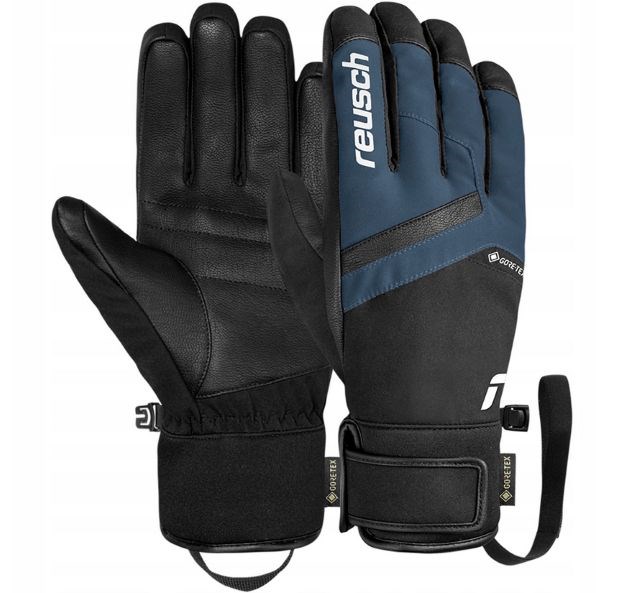 REUSCH BOOSTER GORE-TEX GLOVES SIZE 8,5 navy blue REUSCH BOOSTER GORE-TEX GLOVES SIZE 8,5 navy blue