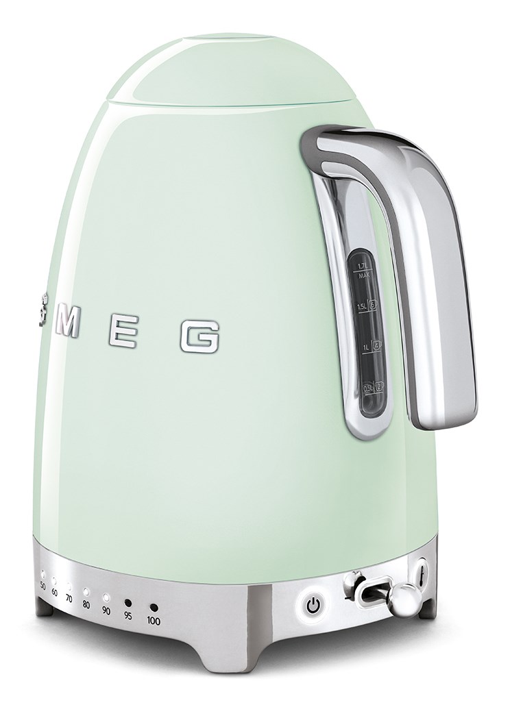 Smeg 50's Style Kettles KLF04PGEU Pastel Green Smeg 50's Style Kettles KLF04PGEU Pastel Green