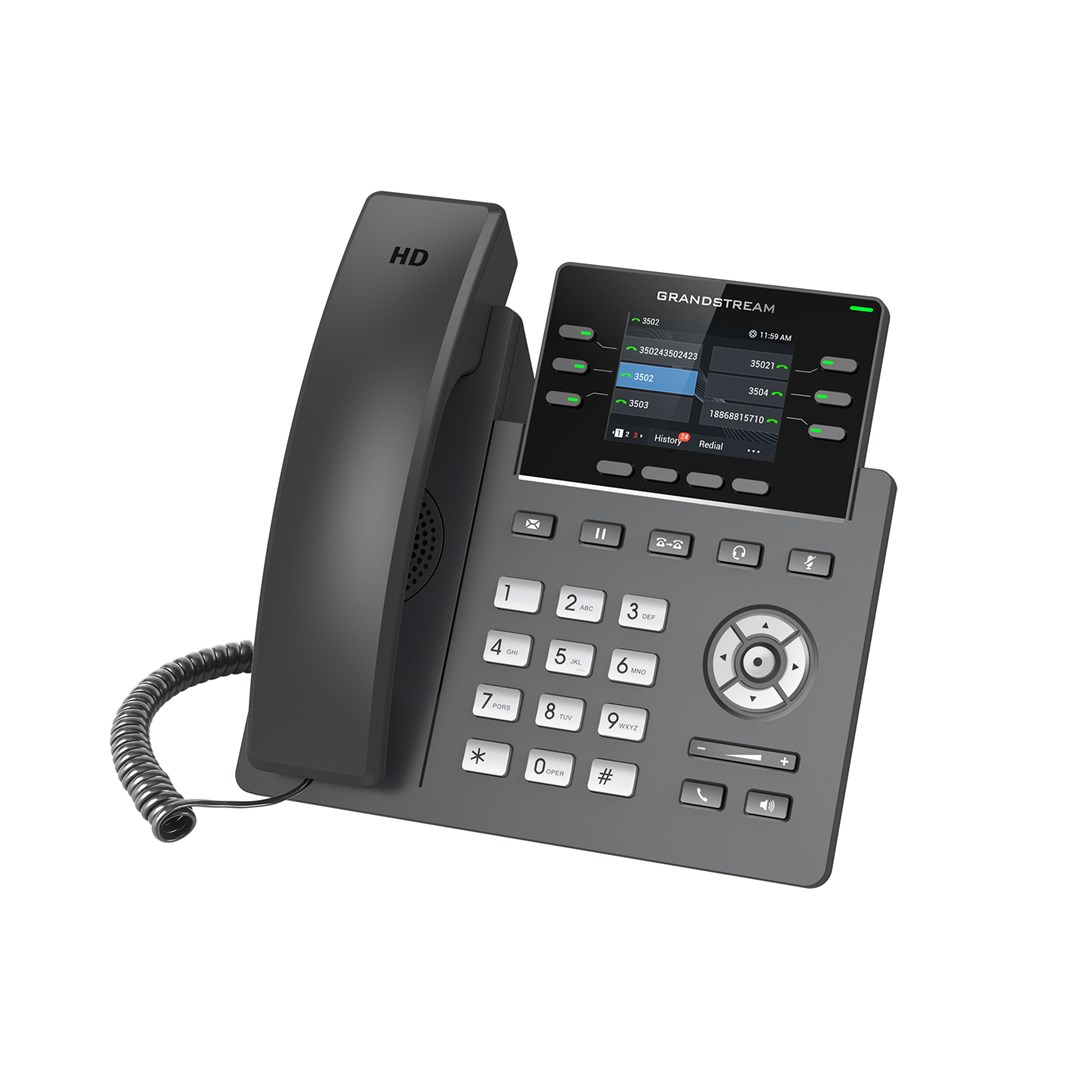Grandstream Networks GRP2613W IP phone Black 4 lines TFT Grandstream Networks GRP2613W IP phone Black 4 lines TFT