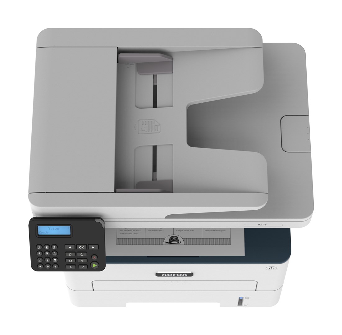 Xerox B225 A4 34ppm Wireless Duplex Copy/Print/Scan PS3 PCL5e/6 ADF 2 Trays Total 251 Sheets Xerox B225 A4 34ppm Wireless Duplex Copy/Print/Scan PS3 PCL5e/6 ADF 2 Trays Total 251 Sheets
