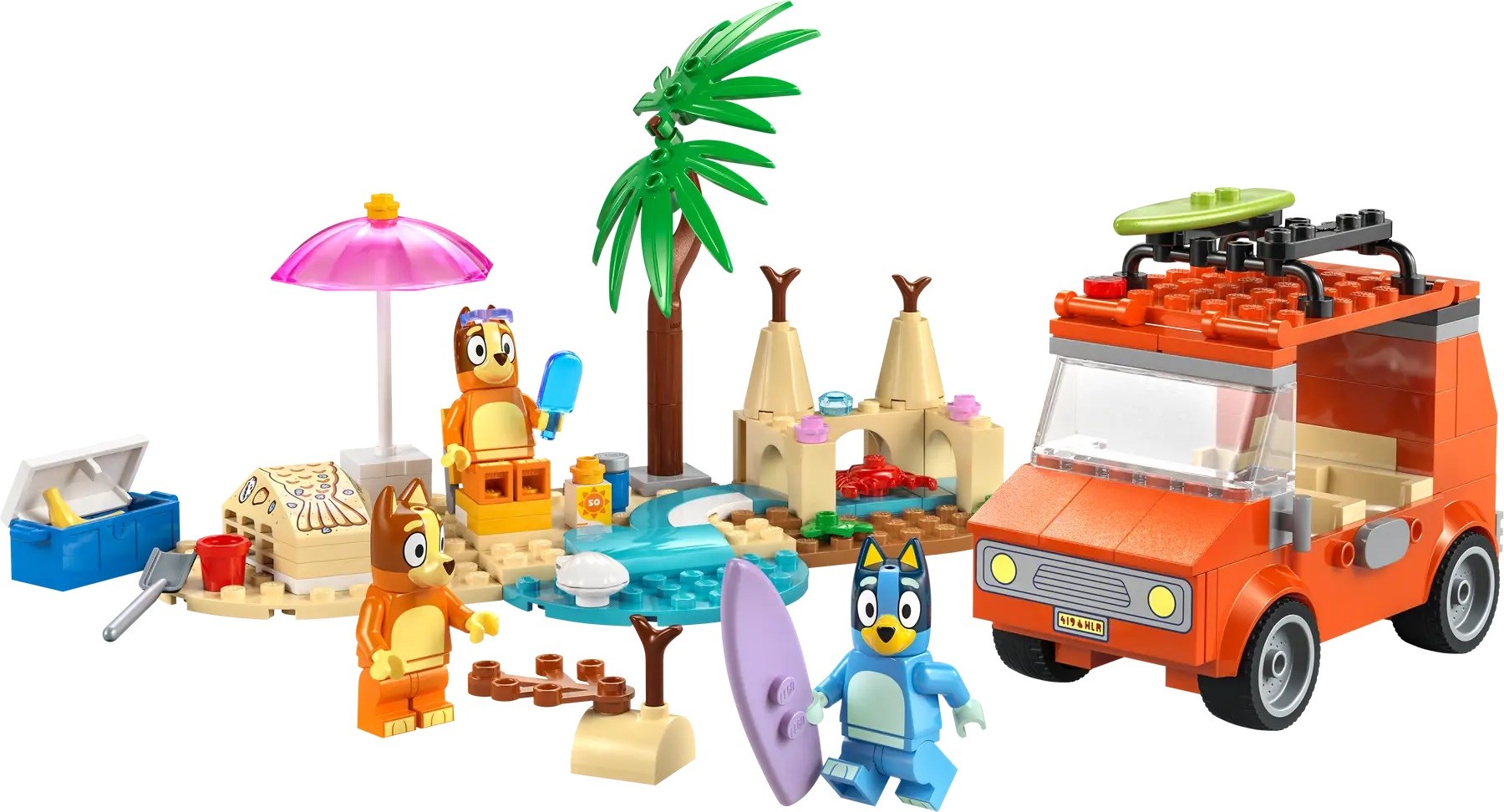 LEGO BLUEY 11202 Bluey's Beach & Family Car Trip LEGO BLUEY 11202 Bluey's Beach & Family Car Trip