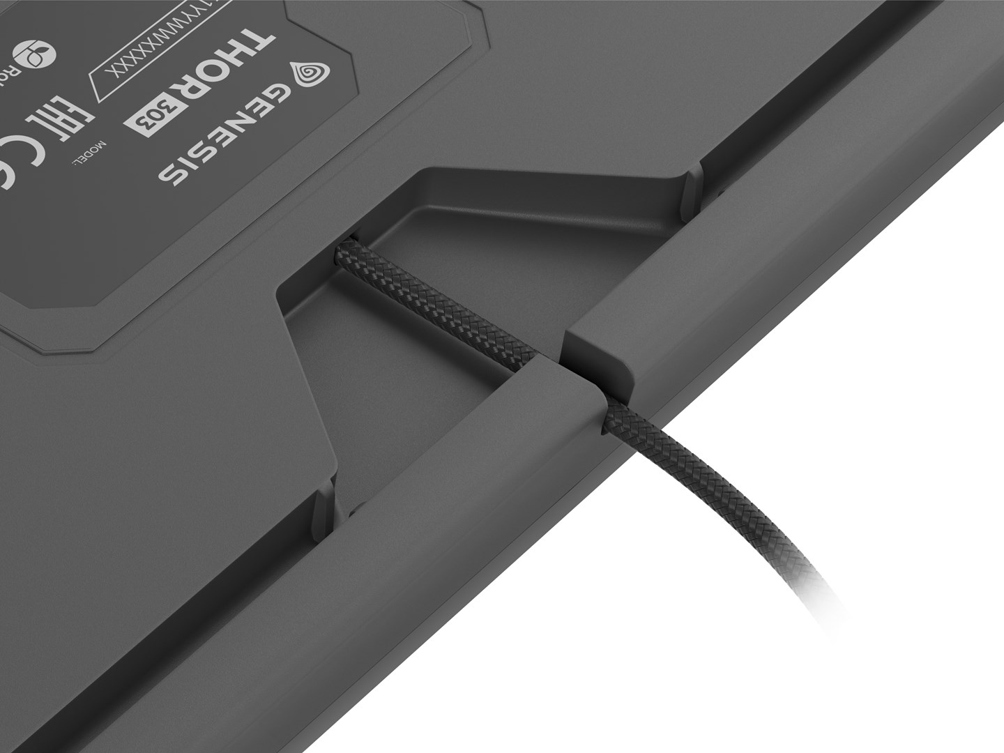 GENESIS Thor 303 keyboard Gaming USB QWERTZ German Black GENESIS Thor 303 keyboard Gaming USB QWERTZ German Black
