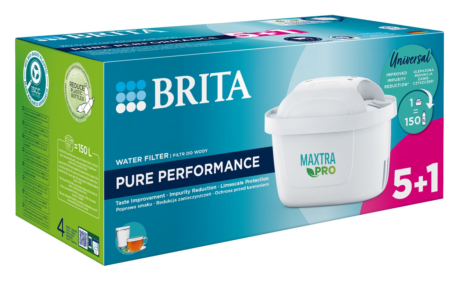 Brita MX+ Pro Pure Performance filter 5+1 pcs Brita MX+ Pro Pure Performance filter 5+1 pcs