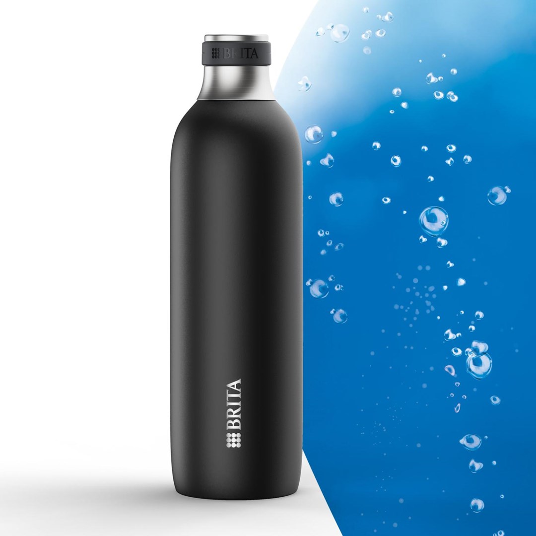 Brita sodaTRIO bottle (0.65 l; black) Brita sodaTRIO bottle (0.65 l; black)
