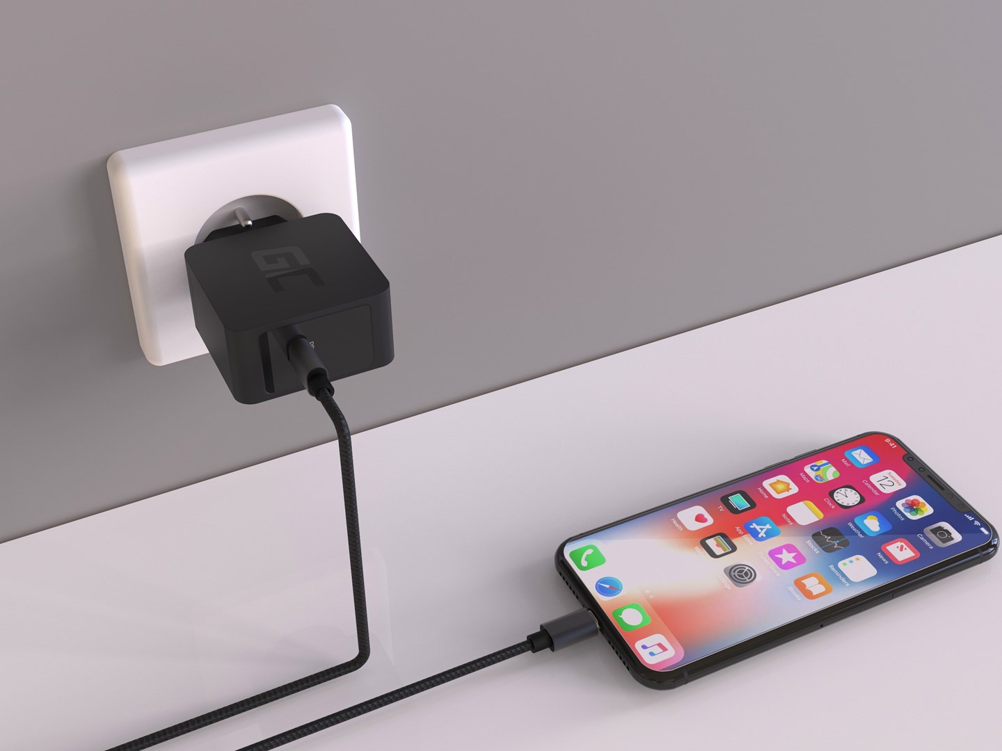 Green Cell CHAR07 mobile device charger Black Indoor Green Cell CHAR07 mobile device charger Black Indoor