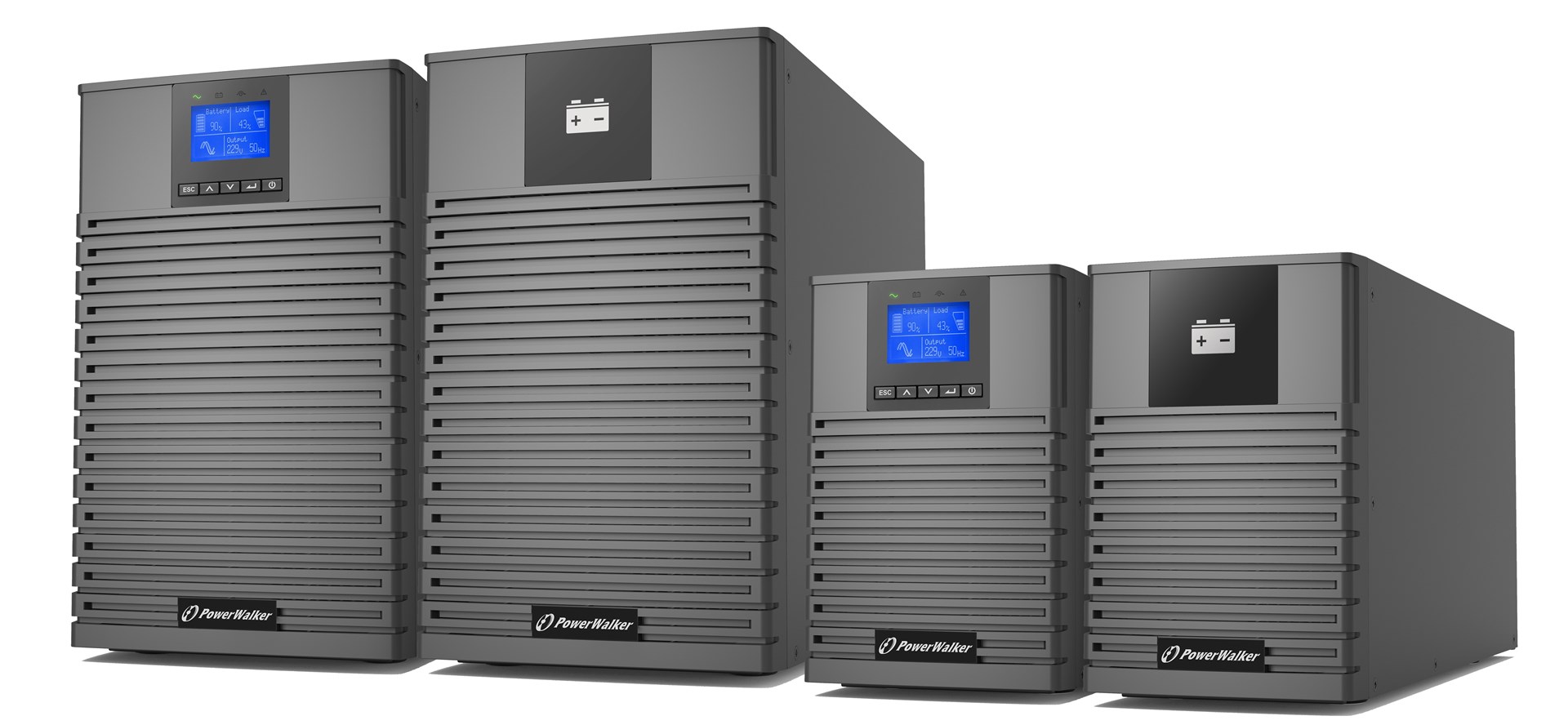 PowerWalker VFI 2000 ICT IoT uninterruptible power supply (UPS) Double-conversion (Online) 2 kVA 2000 W 8 AC outlet(s) PowerWalker VFI 2000 ICT IoT uninterruptible power supply (UPS) Double-conversion (Online) 2 kVA 2000 W 8 AC outlet(s)