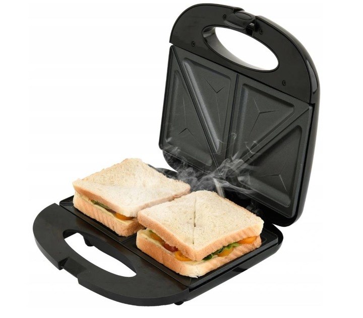 Esperanza ASIAGO sandwich maker 1000 W Black, White Esperanza ASIAGO sandwich maker 1000 W Black, White