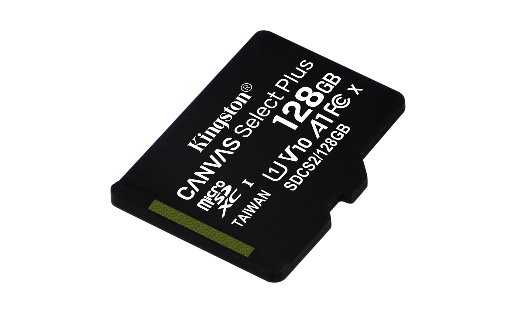 Kingston Technology Canvas Select 128GB micSDXC Plus 100R A1 C10 Card + ADP Kingston Technology Canvas Select 128GB micSDXC Plus 100R A1 C10 Card + ADP