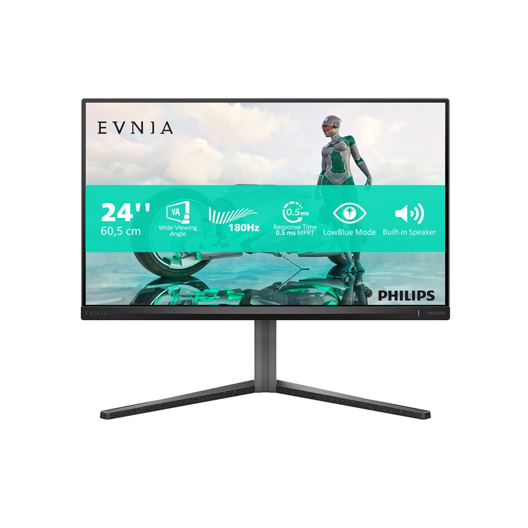 Philips Evnia 24M2N3200A/00 LED display 60.5 cm (23.8") 1920 x 1080 pixels Full HD LCD Black Philips Evnia 24M2N3200A/00 LED display 60.5 cm (23.8") 1920 x 1080 pixels Full HD LCD Black