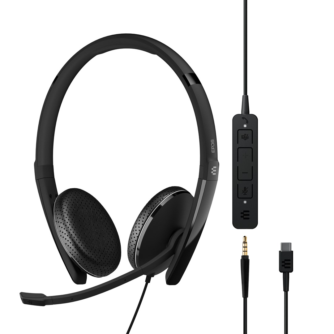 EPOS ADAPT 165T USB-C II Headset Black EPOS ADAPT 165T USB-C II Headset Black