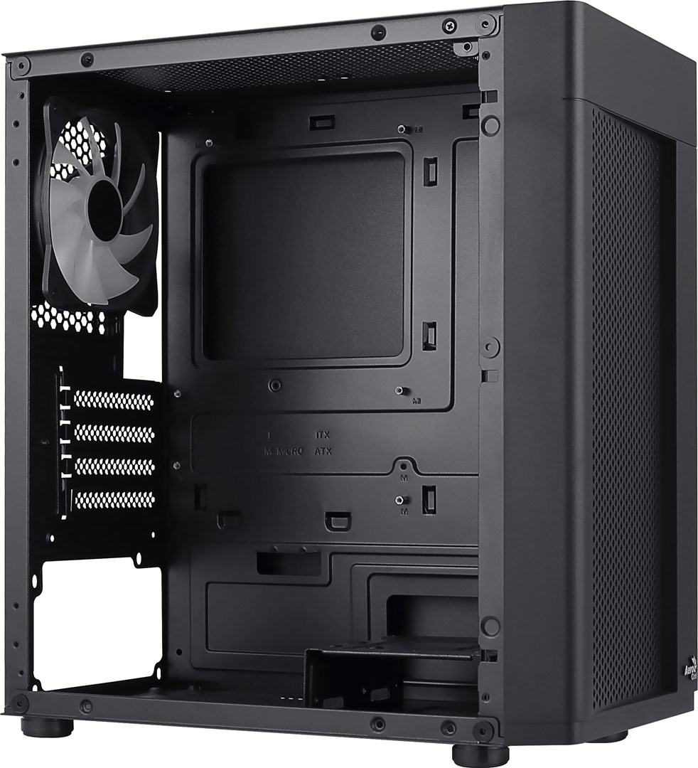 Aerocool HEXFORMBKV2 Micro ATX PC Case 3 Fans FRGB Black Aerocool HEXFORMBKV2 Micro ATX PC Case 3 Fans FRGB Black