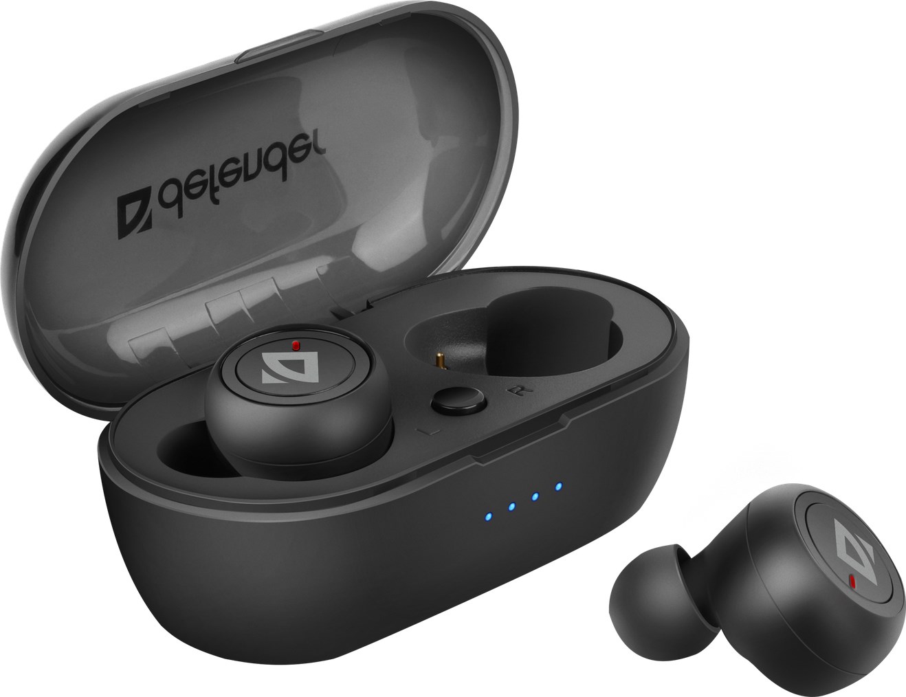 Defender Twins 638 Headset Wireless In-ear Calls/Music Bluetooth Black Defender Twins 638 Headset Wireless In-ear Calls/Music Bluetooth Black