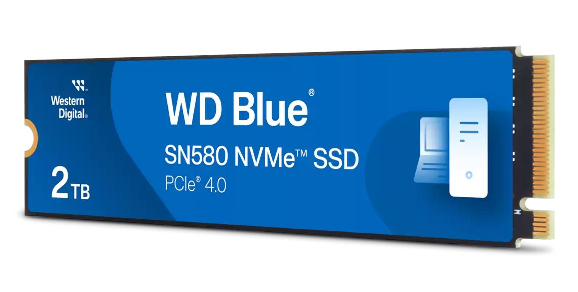 Western Digital Blue SN580 M.2 2 TB PCI Express 4.0 TLC NVMe Western Digital Blue SN580 M.2 2 TB PCI Express 4.0 TLC NVMe