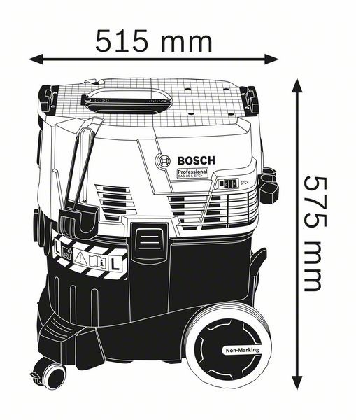 Bosch GAS 35 L SFC+ Professional Black, Blue 1200 W Bosch GAS 35 L SFC+ Professional Black, Blue 1200 W