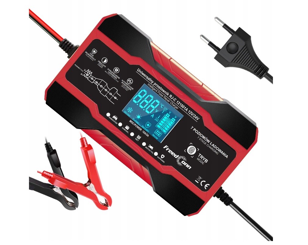 FreedConn RJ-C 121001A 12V, 10A /24V 5A battery charger FreedConn RJ-C 121001A 12V, 10A /24V 5A battery charger