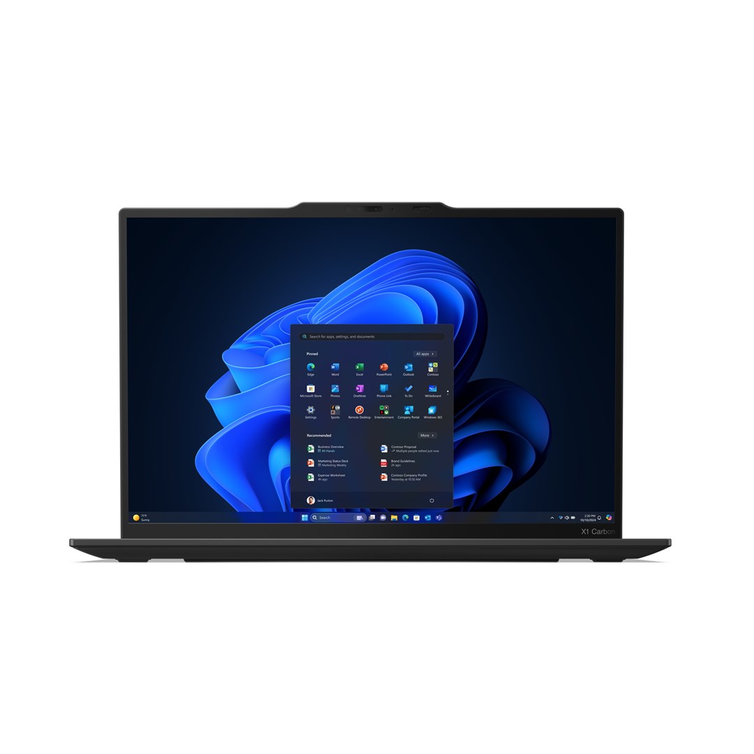 Lenovo ThinkPad X1 Carbon Gen 13 Aura Edition Intel Core Ultra 7 255U Laptop 35.6 cm (14") WUXGA 32 GB LPDDR5x-SDRAM 1 TB SSD Wi-Fi 6E (802.11ax) Windows 11 Pro English Black Lenovo ThinkPad X1 Carbon Gen 13 Aura Edition Intel Core Ultra 7 255U Laptop 35.6 cm (14") WUXGA 32 GB LPDDR5x-SDRAM 1 TB SSD Wi-Fi 6E (802.11ax) Windows 11 Pro English Black
