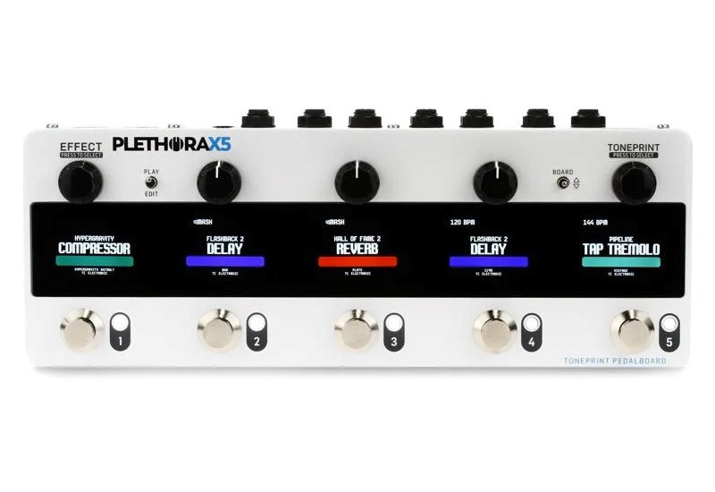 TC Electronic Plethora X5 - guitar multieffect TC Electronic Plethora X5 - guitar multieffect