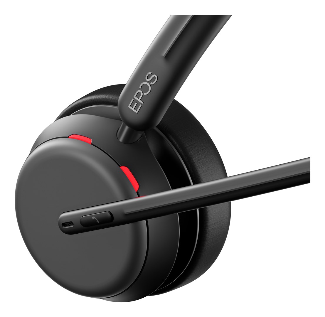 EPOS IMPACT 1061 ANC - Double-sided ANC Bluetooth headset with stand - Wireless - Office/Call center - 20 - 20000 Hz - 181 g - Headset - Black EPOS IMPACT 1061 ANC - Double-sided ANC Bluetooth headset with stand - Wireless - Office/Call center - 20 - 20000 Hz - 181 g - Headset - Black