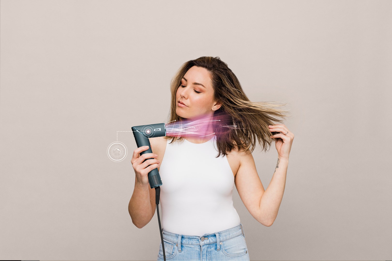 Shark Styler And Hair Dryer FlexStyle Limited Edition - Ottanio Shark Styler And Hair Dryer FlexStyle Limited Edition - Ottanio