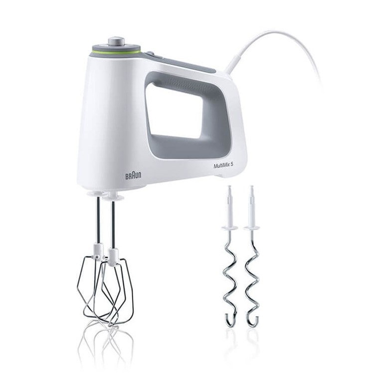 Braun HM5100 Multimix 5 Hand mixer 750 W Grey, White Braun HM5100 Multimix 5 Hand mixer 750 W Grey, White