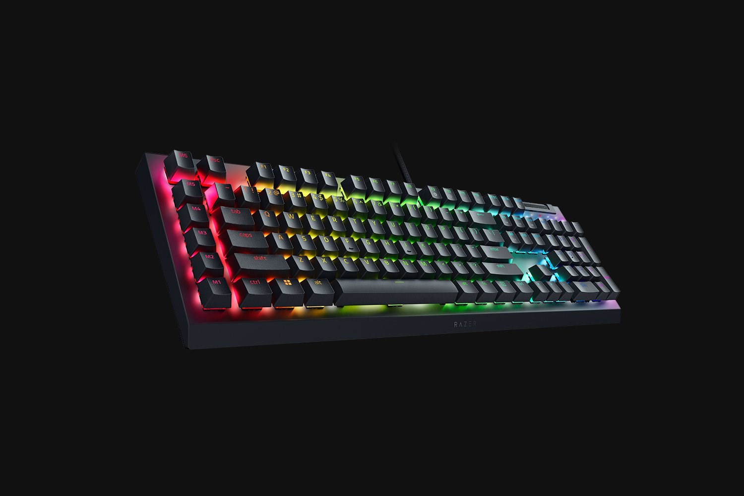Razer BlackWidow V4 X keyboard Gaming USB QWERTZ German Black Razer BlackWidow V4 X keyboard Gaming USB QWERTZ German Black