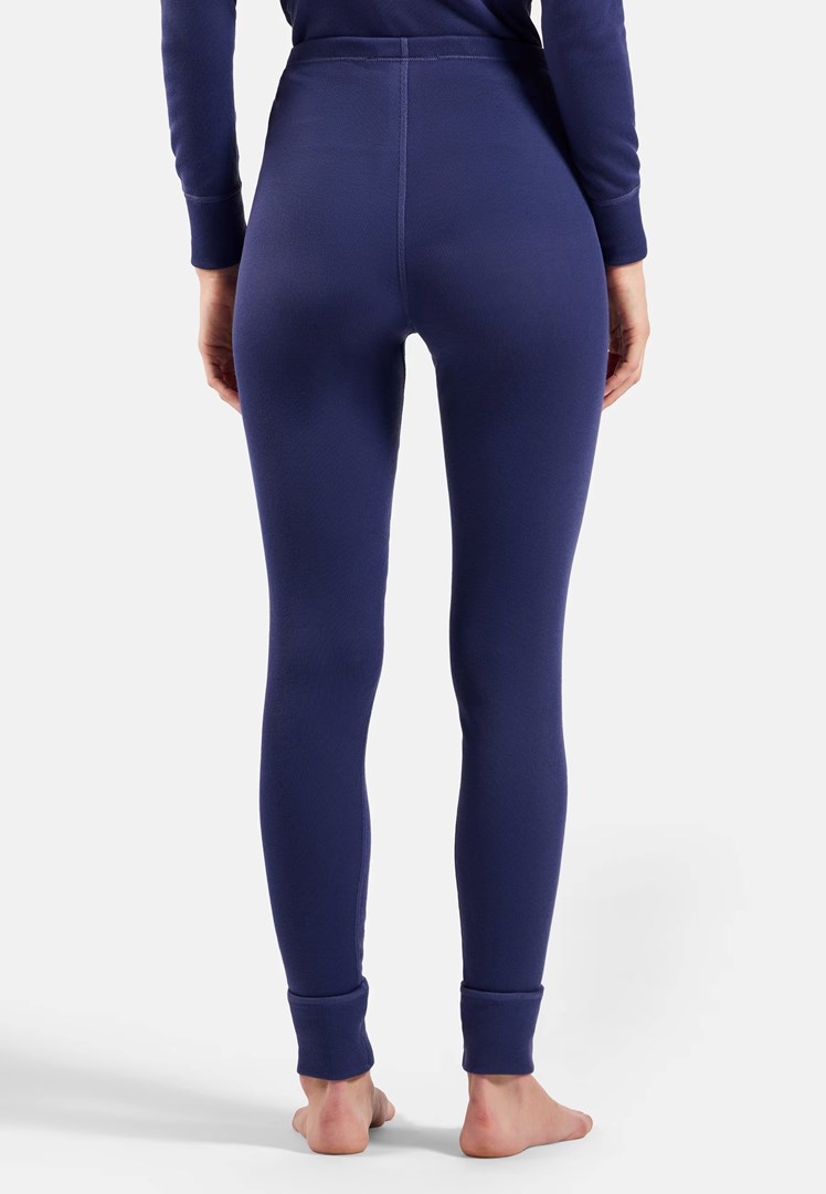 ODLO BL BOTTOM long ACTIVE WARM trousers, size S, blue ODLO BL BOTTOM long ACTIVE WARM trousers, size S, blue