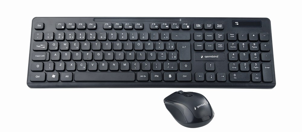 Gembird KBS-WCH-03 keyboard Mouse included Universal RF Wireless + USB QWERTY English Black Gembird KBS-WCH-03 keyboard Mouse included Universal RF Wireless + USB QWERTY English Black