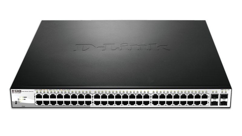 D-Link DGS-1210-52MP Managed L2 Gigabit Ethernet (10/100/1000) Power over Ethernet (PoE) Black, Grey D-Link DGS-1210-52MP Managed L2 Gigabit Ethernet (10/100/1000) Power over Ethernet (PoE) Black, Grey