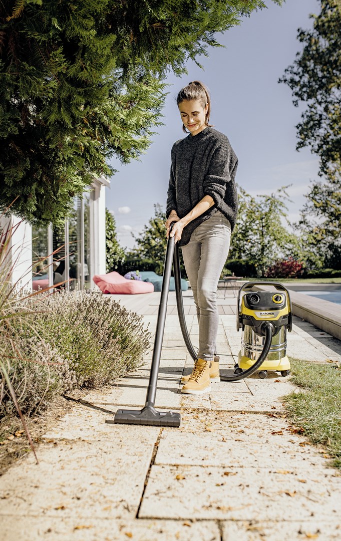 Kärcher WD 5 S V-25/5/22 Stainless steel, Black, Yellow 25 L 1100 W Kärcher WD 5 S V-25/5/22 Stainless steel, Black, Yellow 25 L 1100 W