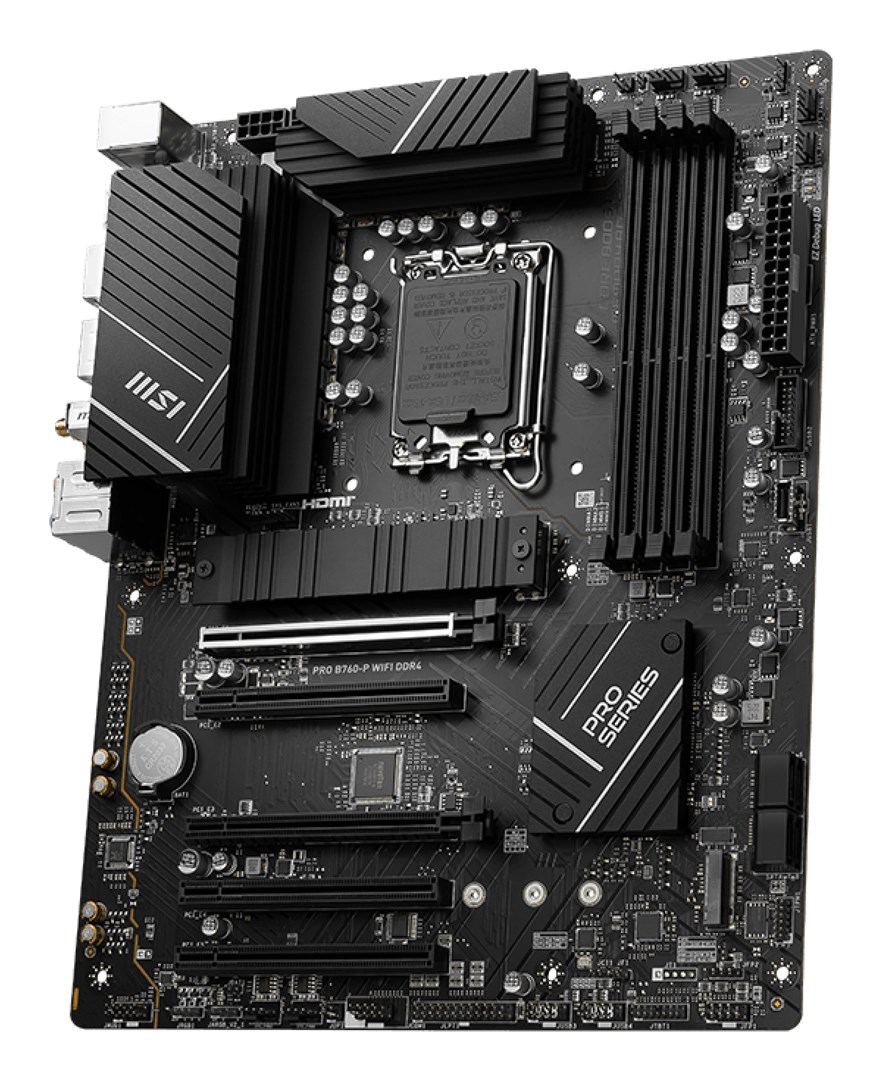 MSI PRO B760-P WIFI DDR4 motherboard LGA 1700 ATX MSI PRO B760-P WIFI DDR4 motherboard LGA 1700 ATX