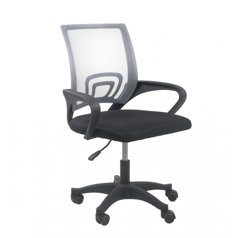 Topeshop FOTEL MORIS SZARY office/computer chair Padded seat Mesh backrest Topeshop FOTEL MORIS SZARY office/computer chair Padded seat Mesh backrest