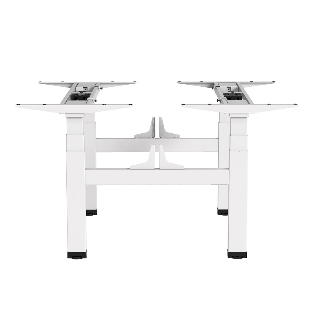 Ergo Office ER-404W Electric Double Height Adjustable Standing/Sitting Desk Frame without Desk Tops White Ergo Office ER-404W Electric Double Height Adjustable Standing/Sitting Desk Frame without Desk Tops White