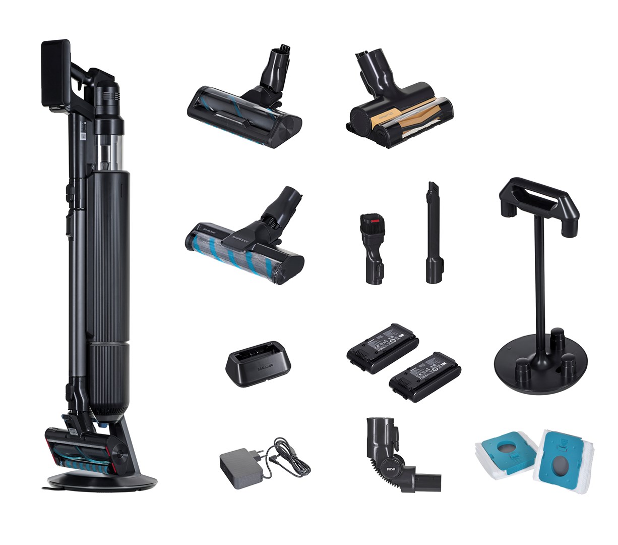 Samsung VS80F28DGS/GE Bespoke AI Jet Lite Pro 2-in-1 upright vacuum cleaner Battery Bagless 0.5 l Samsung VS80F28DGS/GE Bespoke AI Jet Lite Pro 2-in-1 upright vacuum cleaner Battery Bagless 0.5 l