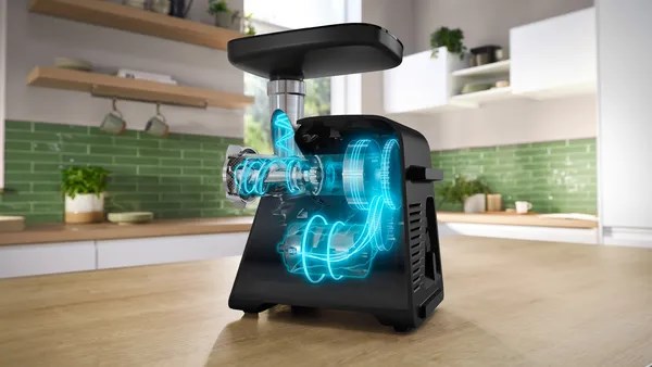Bosch Serie 6 MFWS650B mincer 500 W Black, Silver Bosch Serie 6 MFWS650B mincer 500 W Black, Silver