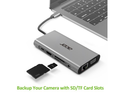 Acer HP.DSCAB.002 laptop dock/port replicator USB 3.2 Gen 1 (3.1 Gen 1) Type-C Silver Acer HP.DSCAB.002 laptop dock/port replicator USB 3.2 Gen 1 (3.1 Gen 1) Type-C Silver