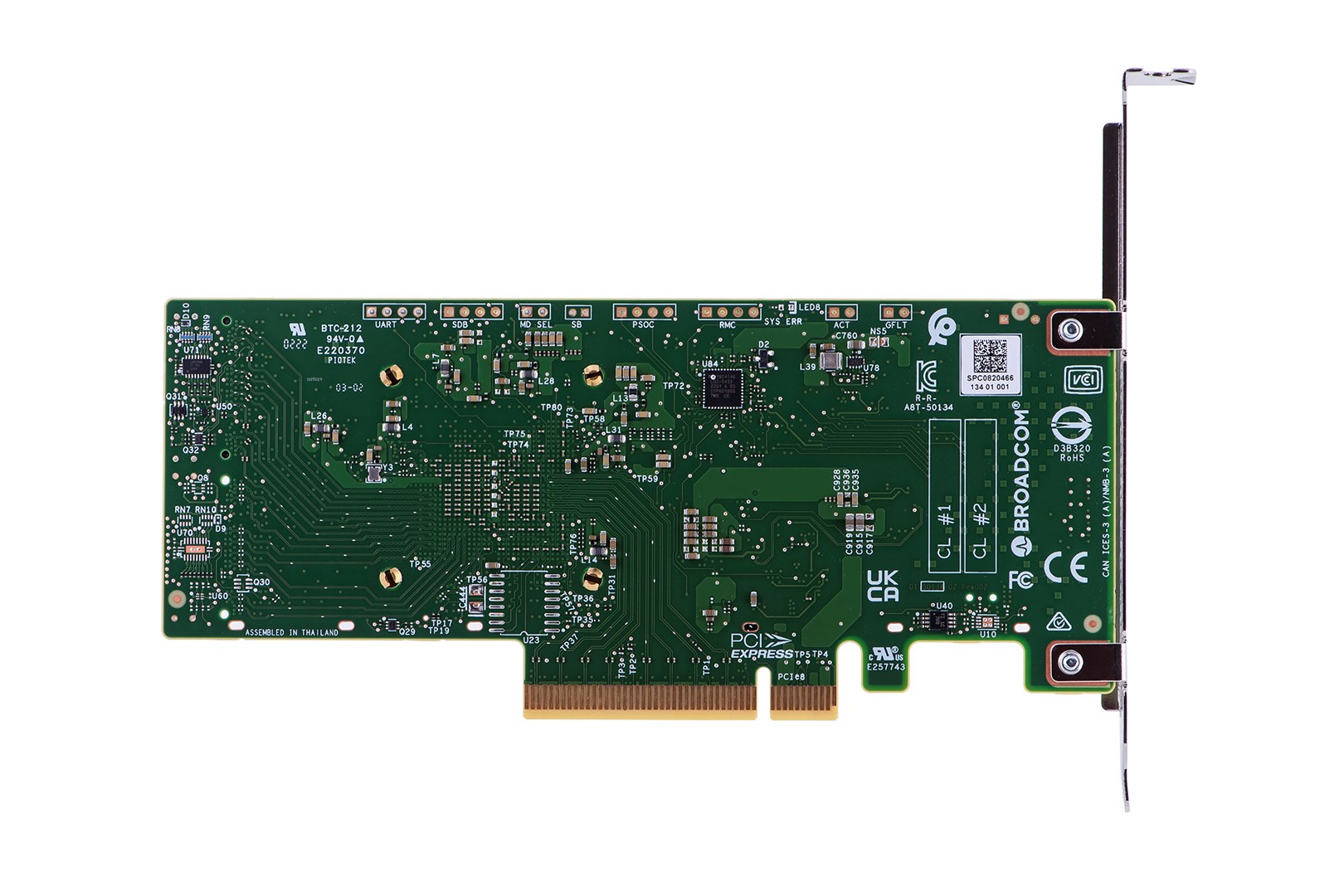 Broadcom HBA 9500-8i interface cards/adapter Internal SAS, SATA Broadcom HBA 9500-8i interface cards/adapter Internal SAS, SATA