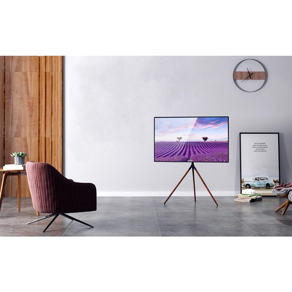 Techly ICA-TR18SAM TV mount 165.1 cm (65") Walnut Techly ICA-TR18SAM TV mount 165.1 cm (65") Walnut
