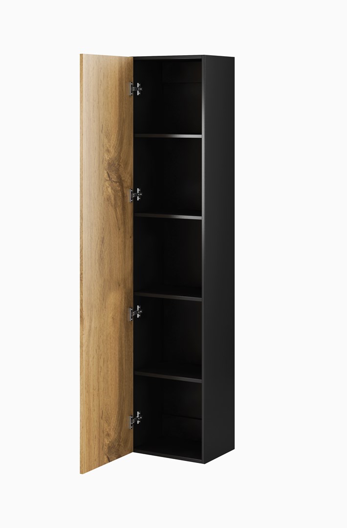 Cama full cabinet VIGO '180' 180/40/30 black/wotan oak Cama full cabinet VIGO '180' 180/40/30 black/wotan oak
