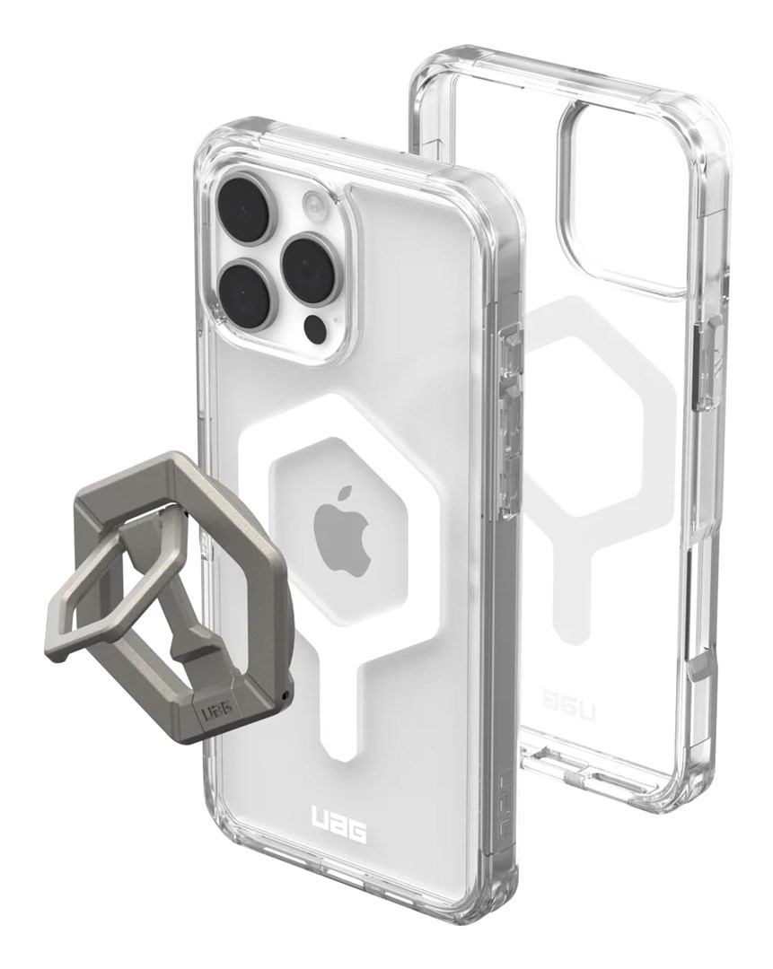 Urban Armor Gear Plyo mobile phone case 17.5 cm (6.9") Cover Transparent, White Urban Armor Gear Plyo mobile phone case 17.5 cm (6.9") Cover Transparent, White