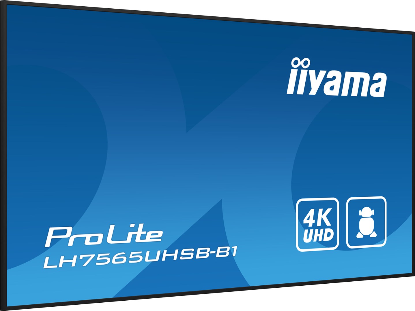 iiyama 75" Vivid-Bright Display with 4K resolution and 800cd/m² panels for illuminating communication iiyama 75" Vivid-Bright Display with 4K resolution and 800cd/m² panels for illuminating communication