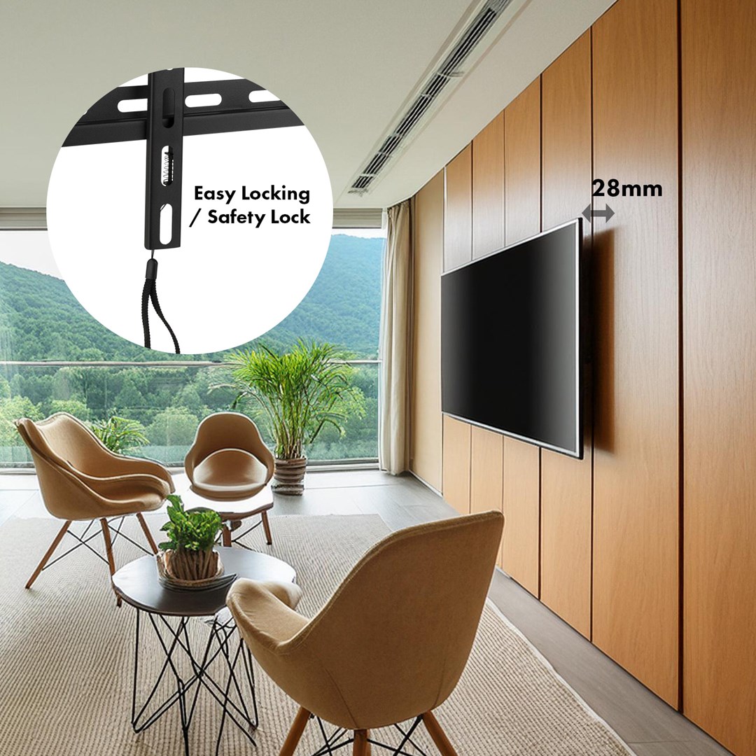 Maclean TV MC-413 Wall Mount Bracket 32"-80" VESA 600x400 45kg Tilting Universal Adjustable Spirit Level Mounting Accessories Maclean TV MC-413 Wall Mount Bracket 32"-80" VESA 600x400 45kg Tilting Universal Adjustable Spirit Level Mounting Accessories