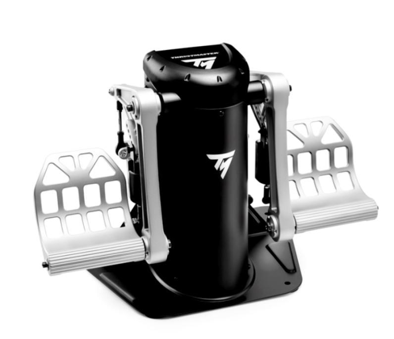 Thrustmaster TPR Rudder Black, Silver USB Flight Sim Analogue PC Thrustmaster TPR Rudder Black, Silver USB Flight Sim Analogue PC