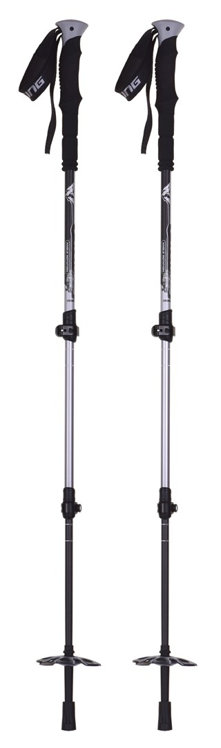 VIKING VARIO TOUR SKITOURING POLES BLACK/GREY VIKING VARIO TOUR SKITOURING POLES BLACK/GREY